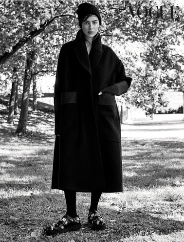 Ірина Шейк для Vogue Germany (серпень, 2016)