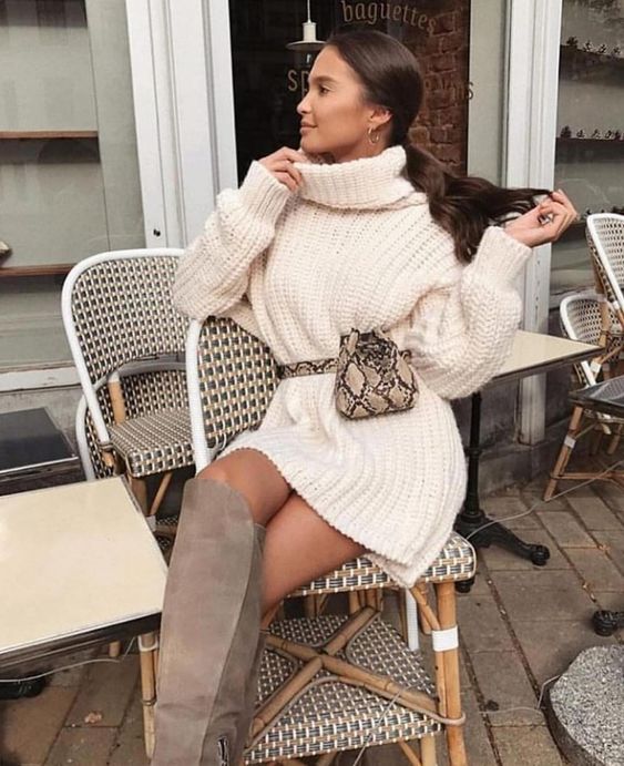 Платья, которые можно носить зимой