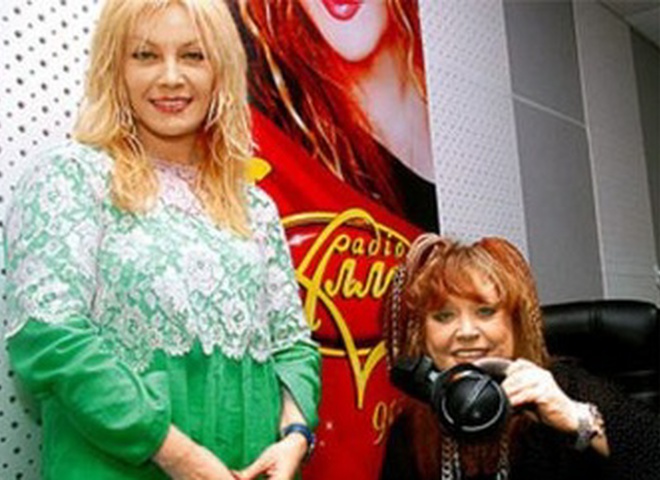 Таисия Повалий на открытии Радио Алла в Киеве