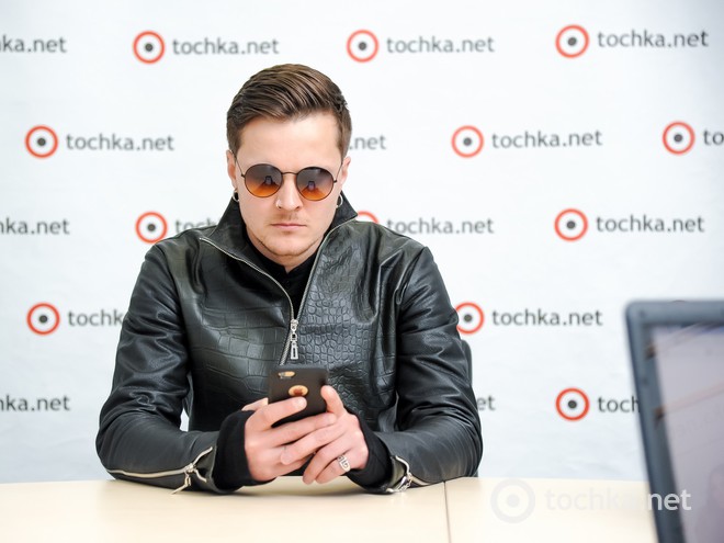 Женя Галич в гостях у tochka.net