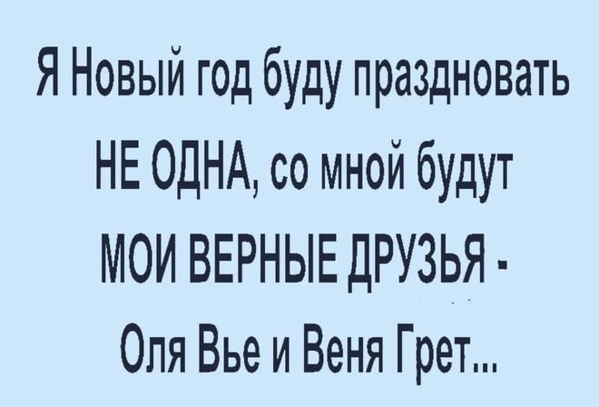 Новый год и друзья