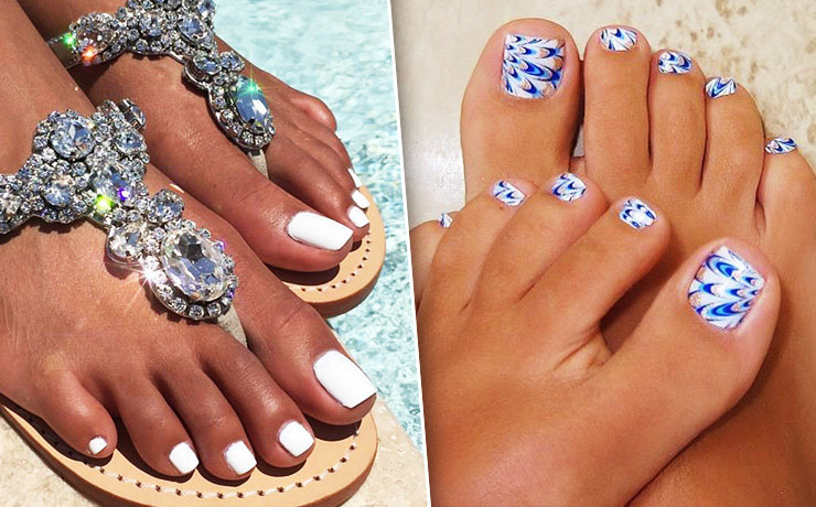 Модный педикюр 