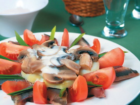 Сельдь по-русски к закускам