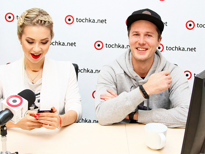 Дима Обризан и Полина Логунова