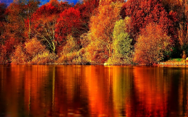 Осень на озере