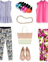 брюки у квіточку