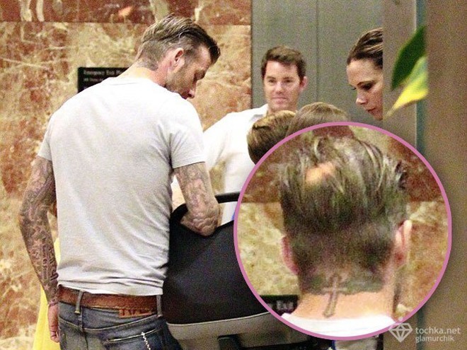 Дэвид Бекхэм лысеет