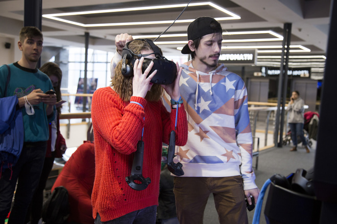 Открытие парка виртуальной реальности VRtuality