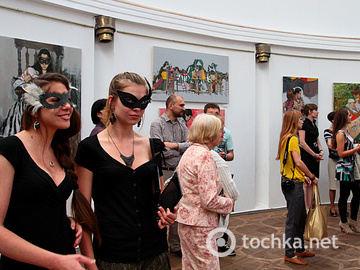 Открытие выставки "Вокалізи"