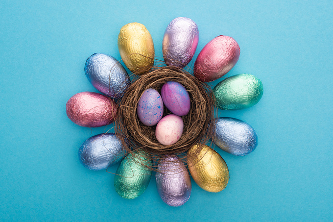 Як оригінально пофарбувати яйця на Великдень