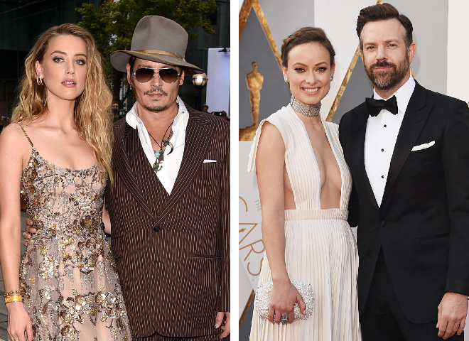 Эмбер Херд и Джонни Депп и Джейсон Судейкис