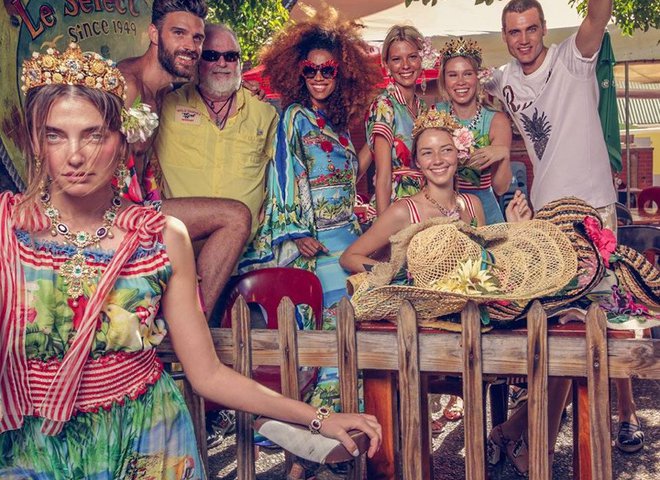 Украинская модель снялась в кампейне Dolce & Gabbana