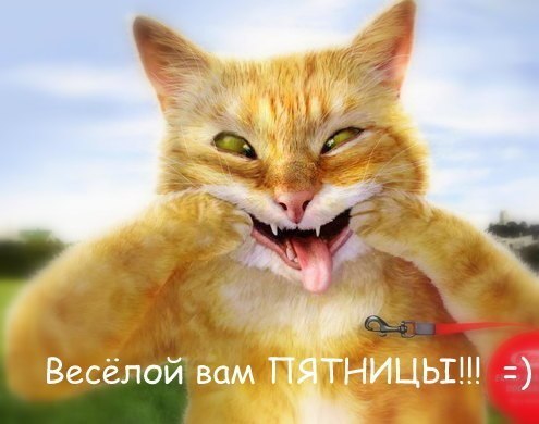 Веселой пятницы ;)