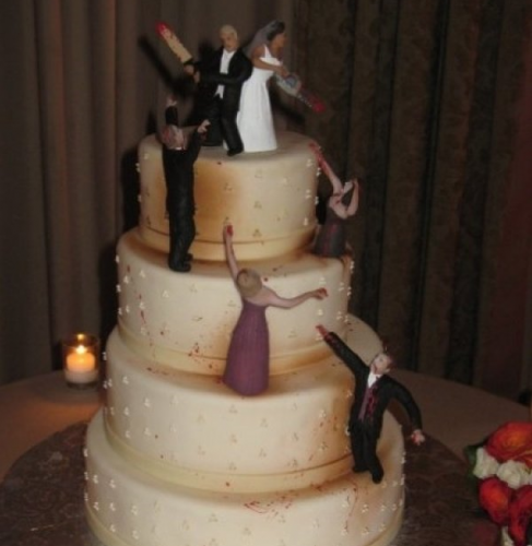 Свадебный торт LOL