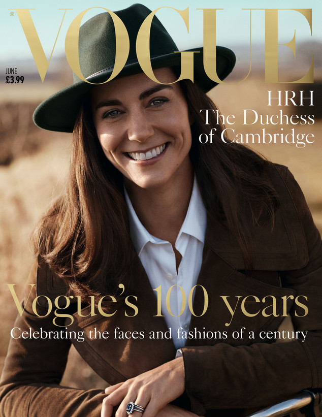 Кейт Миддлтон впервые появилась на обложке британского Vogue