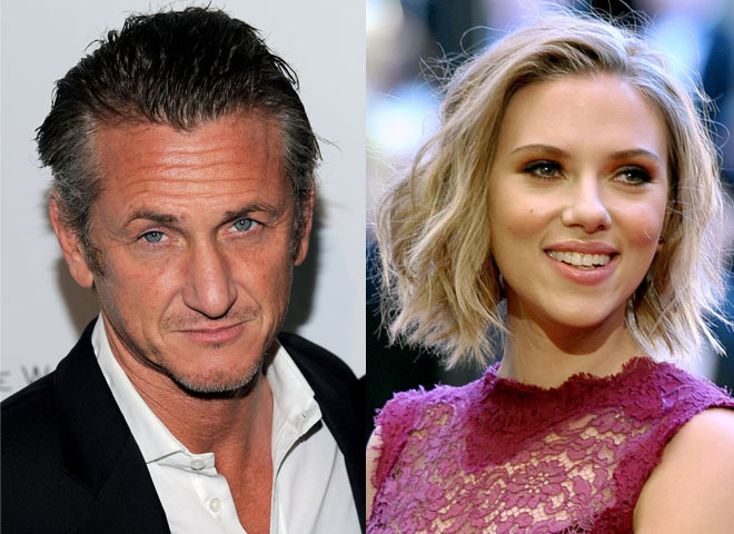 Шон Пенн и Скарлетт Йохансон