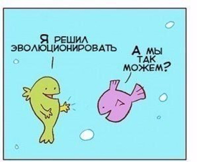 Комикс про эволюцию