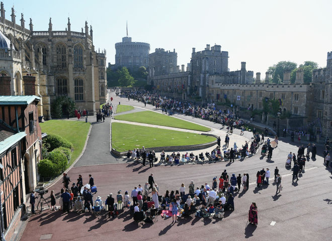 свадьба принца Гарри и Меган Маркл в фотографиях