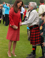 Кейт Миддлтон в Шотландии