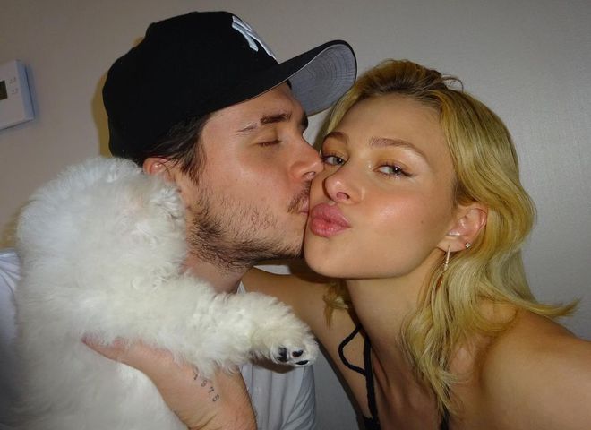 Бруклин Бекхэм с невестой