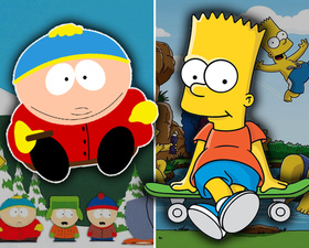 Эрик Картман vs Барт Симпсон