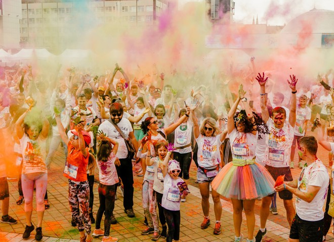 Забег Color run