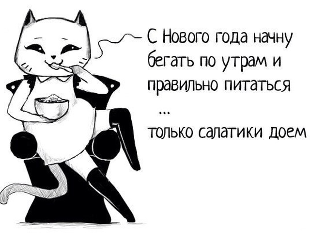 Картинку прикольные, приколы про новый год в картинках с надписями