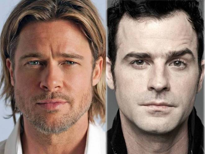 Джастин Теру и Дженнифер Энистон