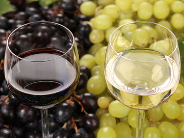 Домашнє вино, виноград червоний, виноград білий, брід