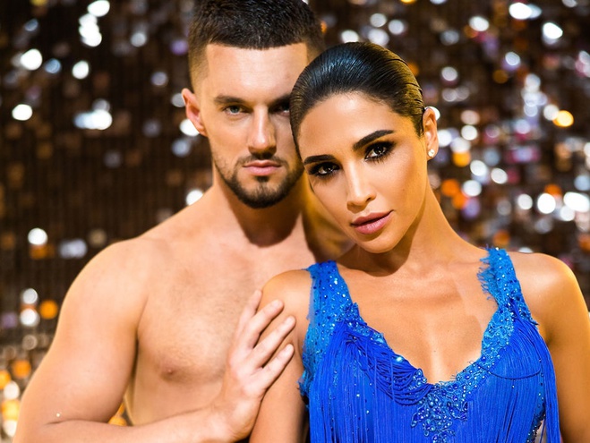 Санта Димопулос и Макс Леонов