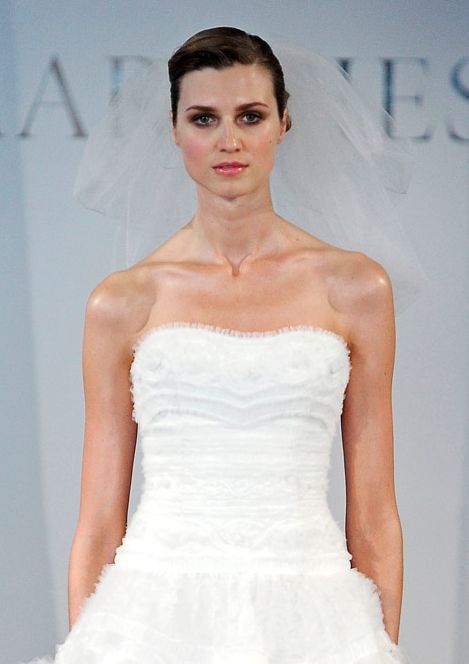 Свадебный макияж - показ Marchesa