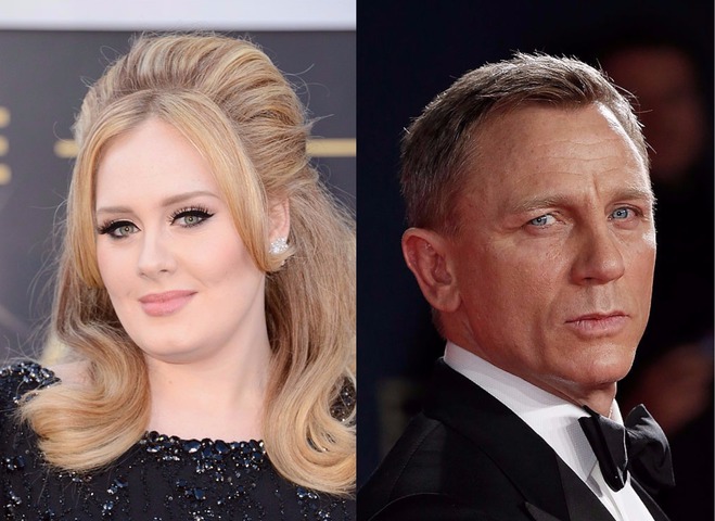 Адель і Деніел Крейг