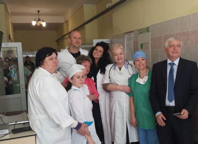 "Потап і Настя" підтримали онкохворих дітей в Мукачеві