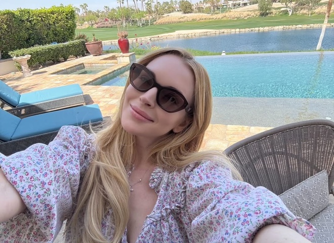 Ліндсі Лохан показала, як відсвяткувала 2-річчя сина