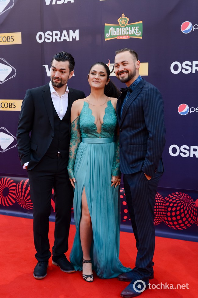 Євробачення 2017: червона доріжка в Києві (фото, відео)