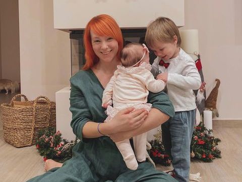 Светлана Тарабарова с детьми