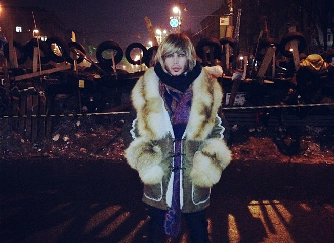 Сергей Зверев на Майдане