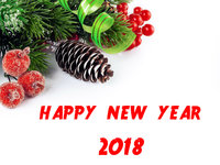 Красивые открытки на Новый год 2018