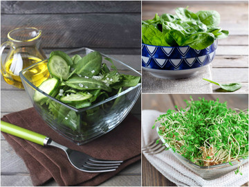 Рецепты салатов из зелени: убедись, что это вкусно