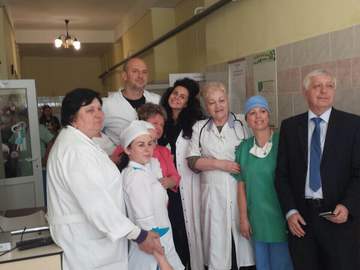 "Потап и Настя" поддержали онкобольных детей в Мукачево