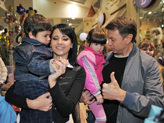 Марта отгуляла день рождения на роллердроме