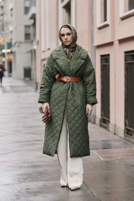 Стеганая одежда – модный тренд на зиму 2020