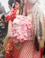 backstage показа Chanel