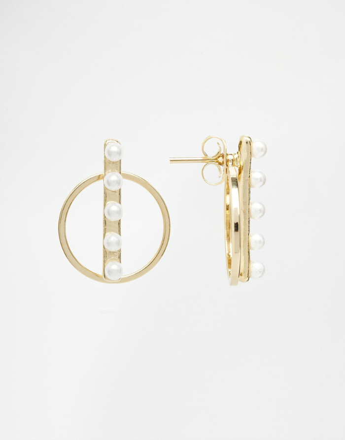 Модный тренд: круглые серьги