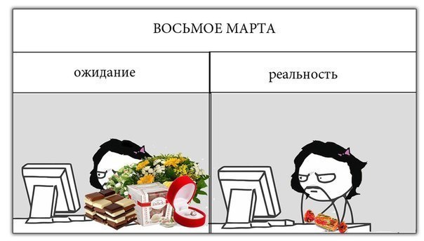 Приколы про 8 марта