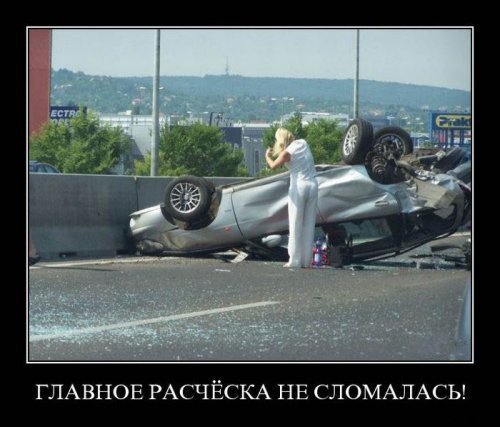 Демотиваторы о блондинках