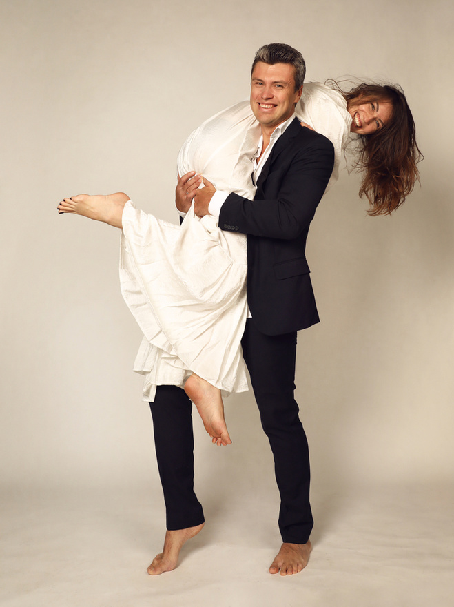 Євген Хмара з Дарією Ковтун