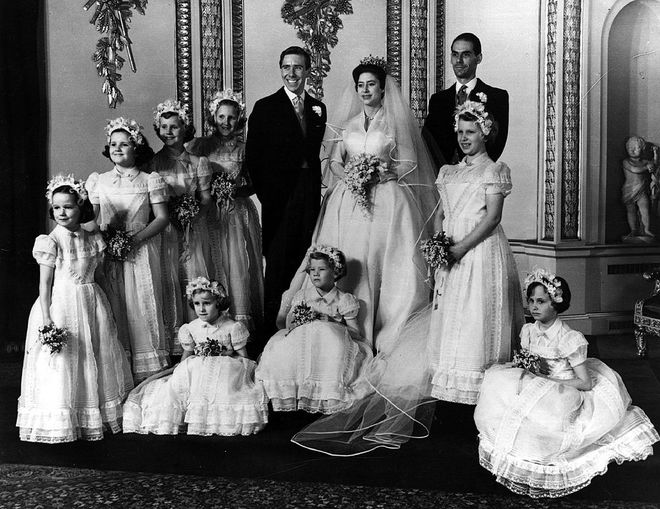 Свадьба принцесс Маргарет и Энтони Армстронг-Джонса