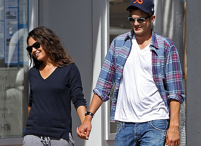 Мила Кунис, Эштон Катчер