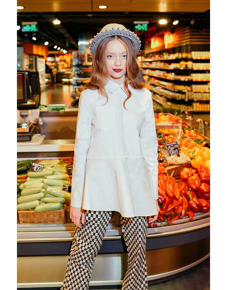 Белая рубашка Fubuki, 1400 грн